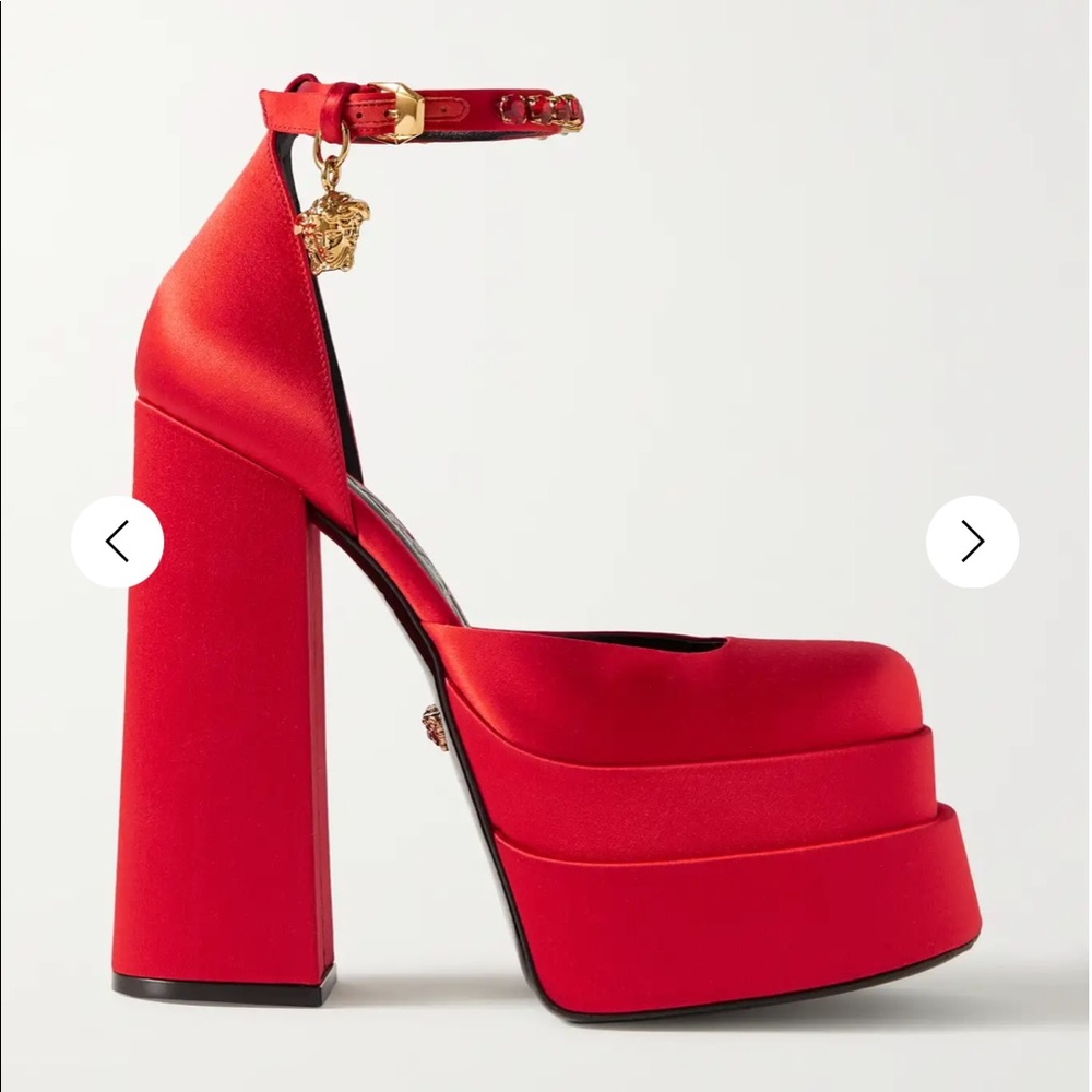 Versace Medusa Aevitas Platform - Never Worn